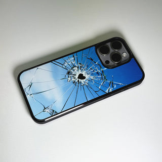 Crack of Heart Bumper Mirror Phone Case (Mirror/MagSafeVer.)