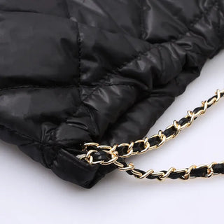 Chain quilted bag