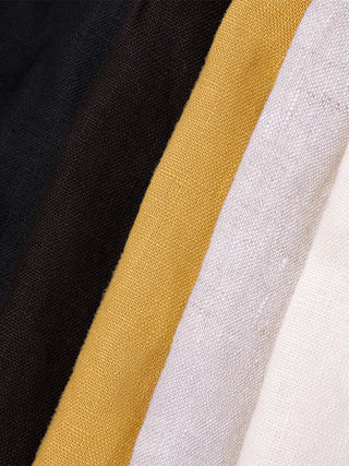 [CULTUM] Linen Drawstring Shorts