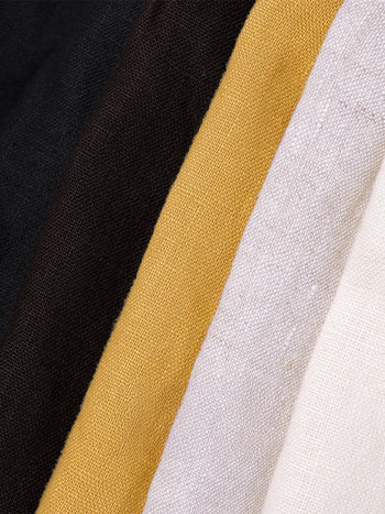 [CULTUM] Linen Drawstring Shorts