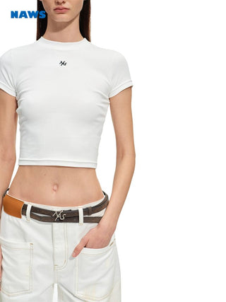 [NOTAWEAR] Classic Badge Fitted Tee