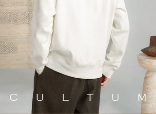 [CULTUM] Heavyweight Shawl Collar Sweatshirt