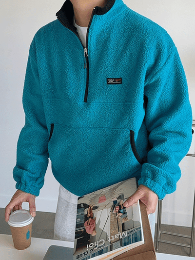 Est.  Block Fleece Half-Zip