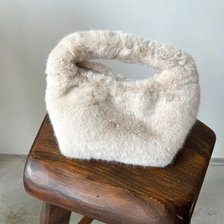 fur mini bag
