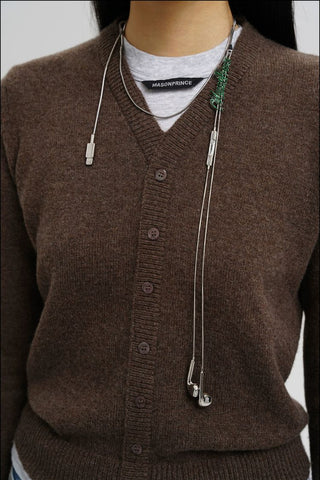 [MASONPRINCE] Cashmere Fitted Sweater