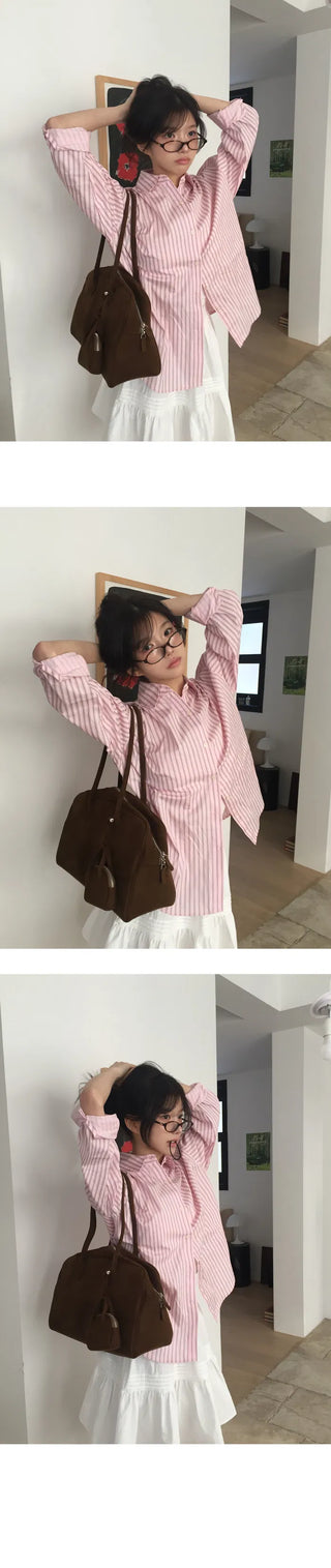 Daily Pinstripe Shirt - 3 Colors