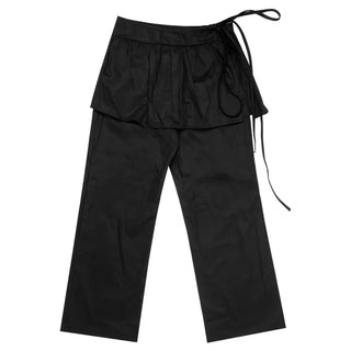 Wrap skirt pants
