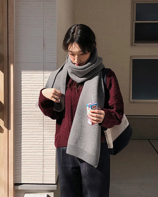Knitted Scarf - 5 colors