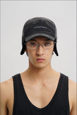 [MASONPRINCE] Fleece Worker Hat with Ear Flaps