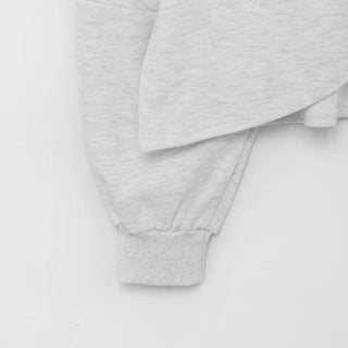Slit sweatshirt