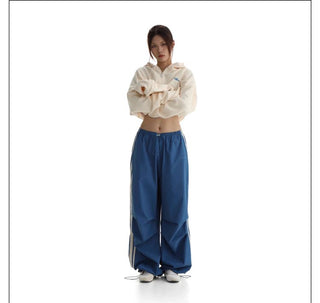 [MASONPRINCE] Side Stripe Parachute Pants