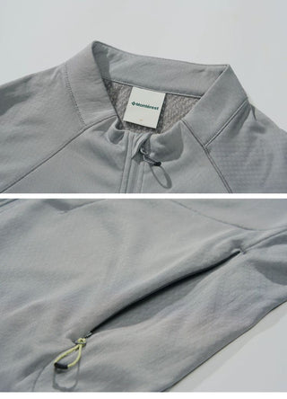 [Monterest] Quick-Dry Fleece Lined Stand Collar Jacket