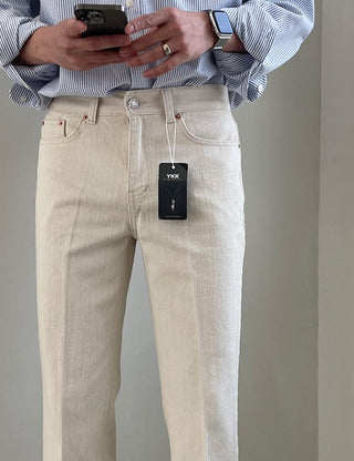 Piece Regular Fit Natural Pants (no.255)