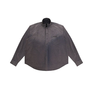 [MASONPRINCE] Cotton Check Shirt Jacket with Zipper