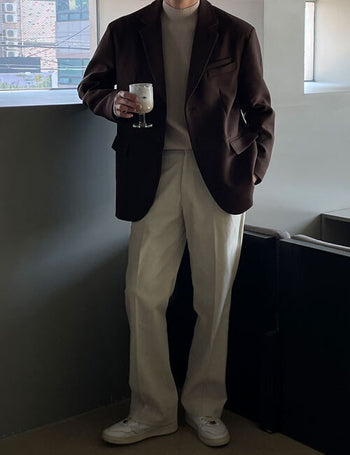 Wood Wool Over Jacket (2 colors)