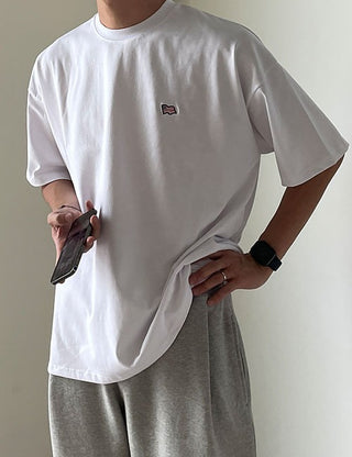 American Flag Oversized Short Sleeve T-shirt (4 colors)