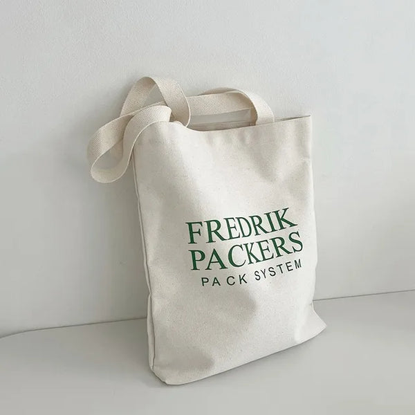 Frederick Logo Lettering Big Shoulder Bag