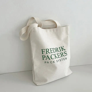 Frederick Logo Lettering Big Shoulder Bag