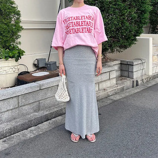 Ribbed Mermaid Skirt