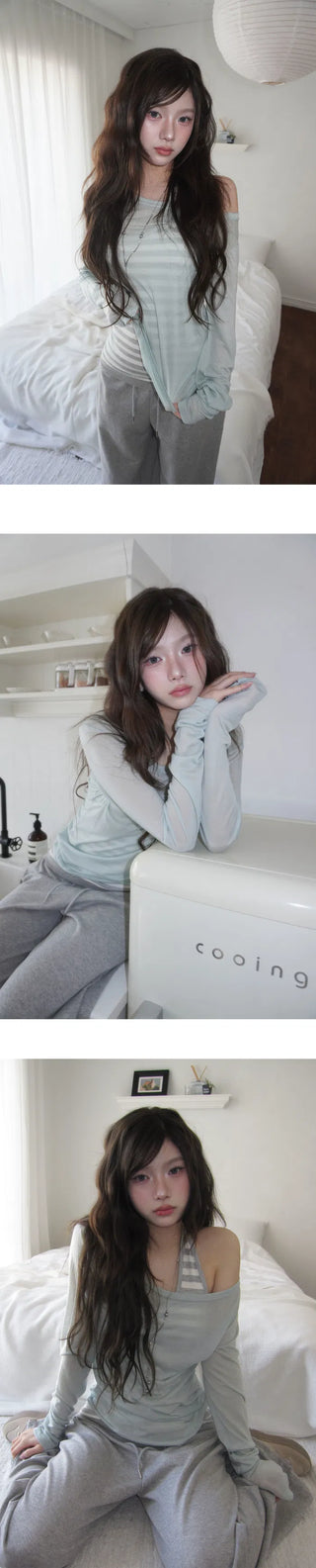 MOMU Catmon Delicate Fit Tencel See-through T-shirt - 5 Colors