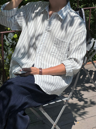 Renault Pinstripe Shirt