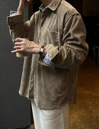 WW. Corduroy Pigment Shirt (4 colors)