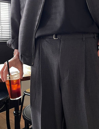 WW. Belted Wide Slacks (3 colors)