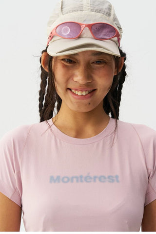 [Monterest] Quick-Dry Slim Fit Logo Crop Top