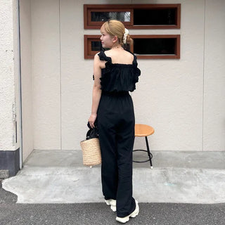 Frilled Jumpsuit