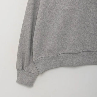 Fleece-lined printed sweatshirt