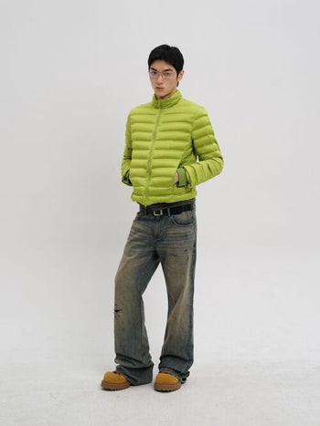 [MASONPRINCE] Cloud-Like Slim Fit Down Jacket