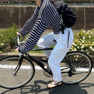 Nylon jogger pants