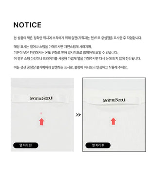 MOMU Button Long Sleeve VER Line T-Shirt - 3 Colors