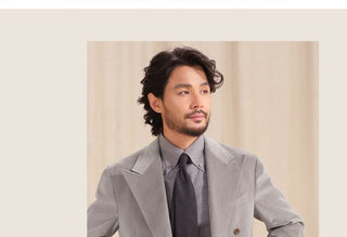 [CULTUM] Double-Breasted Cotton Corduroy Suit Set