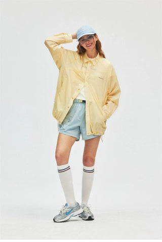 [Monterest] Water Repellent Lightweight Snap Shirt