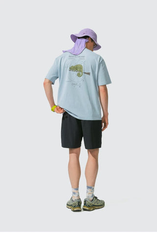 [Monterest] Chameleon Print Relaxed Fit T-Shirt
