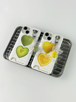 Heart Lemon Card Hard Case