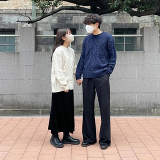 Unisex Cable Knit