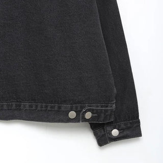 Oversized denim jacket