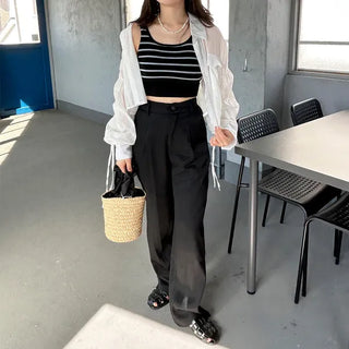 Straight slacks