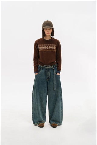 [MASONPRINCE] Retro Baggy Jeans