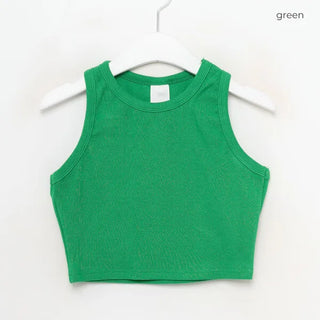 Ribbed Crop Sleeveless