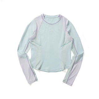 [Monterest] 5A Antibacterial Color Block Long Sleeve Tee