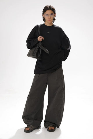 [MASONPRINCE] Lightweight 3-Piece Layered Long Sleeve Tee