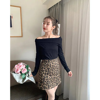 Asymmetrical Color Ribbed Pullover