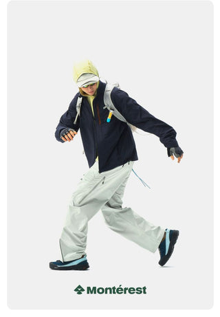 [Monterest] Outdoor Side Vent Wide Leg Pants