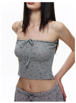 [NECY] Coquette Floral Dot Hooded 3