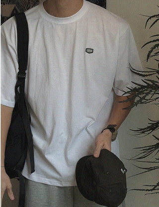 DRAW Patch Plain Short Sleeve T-shirt (5 colors)