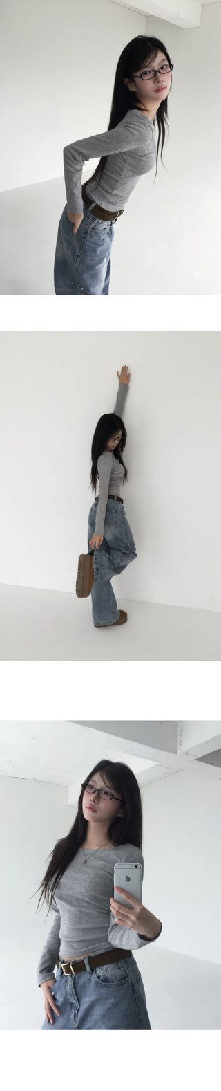Ringo Buckle Side Pintuck Semi-Wide Pants - 3 Colors