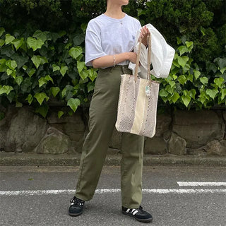 unique pattern shoulder bag